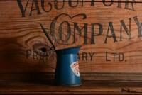 AMPOL: A cute little Ampol metal pouring tin with lid, 11cm high - 5