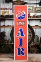 AMPOL: A reproduction illuminated "Ampol Free Air" sign, 120 x 30cm