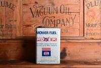 ROVER/AMPOL: A one gallon "Rover Mower Fuel" tin