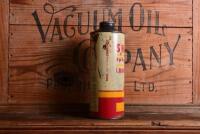 SHELL: An Australian 1930/40s "Shell Spirax 140 EP" one imperial quart tin - 4