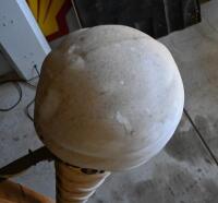 PETERS: An original wall mounted illuminated "Peter's" ice cream cone, 83cm high, 37cm wide, 56cm deep - 11