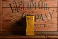 SHELL: A 1930/40s "Shell Hand Separator Oil" one imperial ounce tin, marked to base: Dominion Can Melb - 4