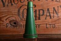 CASTROL: A 1940/50s "Castrol" embossed one imperial pint oil bottle, with 1950/60s "Castrol AA SAE 40" tin pourer and dust cover - 6