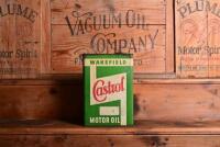CASTROL: A 1940/50s "Castrol Wakefield" one imperial gallon oil tin - 3