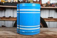 GOLDEN FLEECE/CALTEX: A rare duel branded Caltex/Golden Fleece 1970s 20 litre 'RPM DELO 100 OIL, SAE 40' oil drum - 4