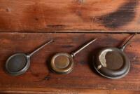 OILER: Three banjo shaped oilers, one embossed with union jack flag - 3