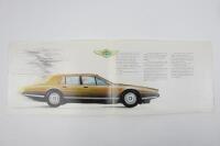 LAGONDA: An original 1975 Aston Martin Lagonda sales brochure. - 3