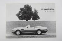 V8: A group of original Aston Martin V8 sales brochures. - 2