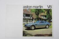 V8: A group of original Aston Martin V8 sales brochures. - 5