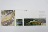 V8: A group of original Aston Martin V8 sales brochures. - 7