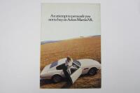 V8: A group of original Aston Martin V8 sales brochures. - 10