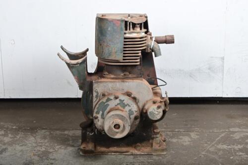 JAP: A JAP Series 6 industrial four-stroke petrol 5.5 HP air cooled stationary engine, no petrol tank, 60cm high