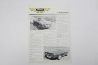 V8: A group of original Aston Martin V8 sales brochures. - 15