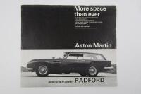 SHOOTING BRAKE: An original Aston Martin DB 6 Shooting Brake sales brochure.