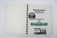 DB4 & DB4 GT: An Aston Martin DB4 and DB 4 GT Workshop Manual. - 4