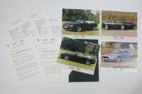 DB 7:International Motor Show Press information kits for the Aston Martin DB 7. - 3