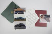 LAGONDA VIGNALE: An Aston Martin Lagonda Vignale Press Information kit. - 5