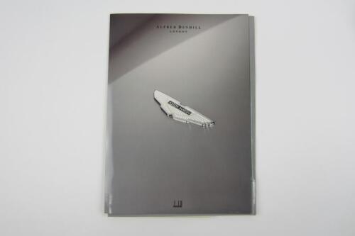 ALFRED DUNHILL DB7: An Alfred Dunhill DB7 information kit.