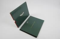 ASTON MARTIN: Five Aston Martin accessory sales brochures. - 23