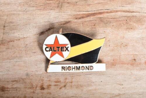 AFL/Richmond: A circa 2000s Caltex Richmond enamel badge by F.H Stephens MELB