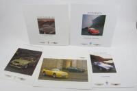 ASTON MARTIN: A collection of large format Aston Martin sales brochures. - 2