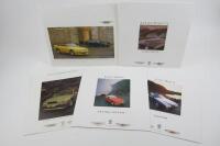 ASTON MARTIN: A collection of large format Aston Martin sales brochures. - 3