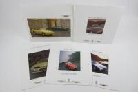 ASTON MARTIN: A collection of large format Aston Martin sales brochures. - 4