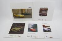 ASTON MARTIN: A collection of large format Aston Martin sales brochures. - 5