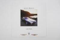 ASTON MARTIN: A collection of large format Aston Martin sales brochures. - 6