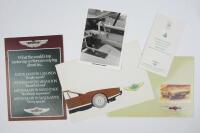 ASTON MARTIN LAGONDA: A collection of Aston Martin Lagonda sales material.