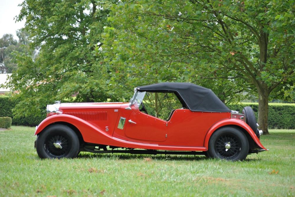 1935 RILEY LYNX SPECIAL - Fully restored 4-cylinder 1500cc 4-Seater ...