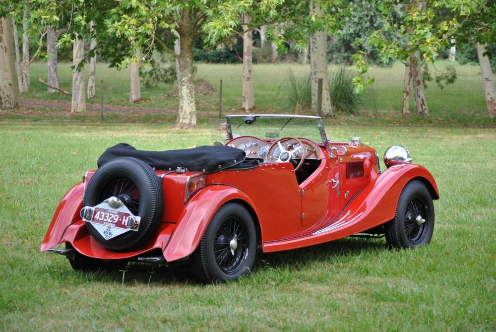 1935 RILEY LYNX SPECIAL - Fully restored 4-cylinder 1500cc 4-Seater ...