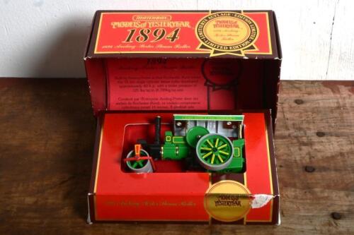 MATCHBOX: A Matchbox boxed model of the 1894 Aveling-Porter Steam Roller