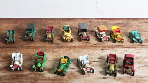 LESNEY: Fourteen Lesney Models of Yesteryear