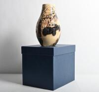 MOORCROFT/ASTON MARTIN: A limited edition Moorcroft porcelain 'Aston Hill Climb' vase, edition 144 of 150 - 2