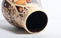 MOORCROFT/ASTON MARTIN: A limited edition Moorcroft porcelain 'Aston Hill Climb' vase, edition 144 of 150 - 5