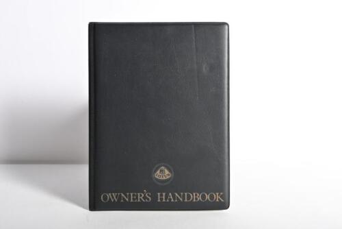 LOTUS: A rare and unused 1987 Lotus Esprit Turbo Owners Handbook