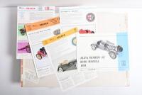 POCHER: A Pocher ALFA ROMEO 8C 2300 MONZA 1931 plastic model kit in 1:8 scale (ART. K/71). Unopened, sealed. Superlative - 3