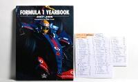 FORMULA 1: A 'FORMULA 1 YEARBOOK 2007-2008'. Yearbook with numerous signatures including Gerhard Berger, David Coulthard, Ron Dennis, Kimi Raikkonen, Stefano Domenicali - 2