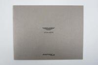 RAPIDE: A collection of Aston Martin Rapide sales brochures. - 26