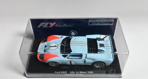 FORD: A FLY Car Model Ford MkII 24h. Le Mans 1966 as raced by Hulme/Miles (88106) slot car