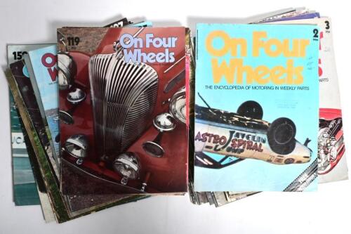 ON FOUR WHEELS: A quantity of 'On Four Wheels' magazines. Circa 1970's