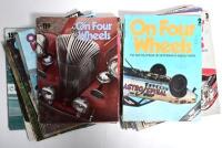 ON FOUR WHEELS: A quantity of 'On Four Wheels' magazines. Circa 1970's