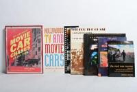 MOVIE CARS: A group of six books detailing cars in movies. 'the mad max movies' softcover book by Adrian Martin