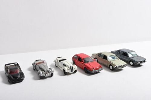 EUROPEAN DIECAST: Six European diecast models. BMW GAMA models