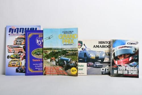 AUSTRALIAN PROGRAMMES/ANNUALS: A group of Australian Official Programs and Annuals. 2007 'THE ANNUAL - Australian Motorsport'