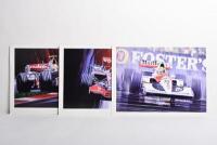 McLAREN: Three Fredd Briggs McLaren and Mercedes-Benz McLaren F1 prints