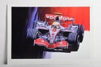 McLAREN: Three Fredd Briggs McLaren and Mercedes-Benz McLaren F1 prints - 4