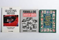 GRAND PRIX DRIVERS: Three Grand Prix driver publications. 'FORMULA ONE DRIVER BY DRIVER' hardcover book by Alan Henry