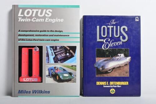 LOTUS: Two hardcover books detailing Lotus. 'The LOTUS Eleven' by Dennis E. Ortenburger
